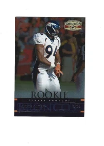 2007 Donruss Gridiron Gear #147 Jarvis Moss RC /599 DENVER BRONCOS - Picture 1 of 2