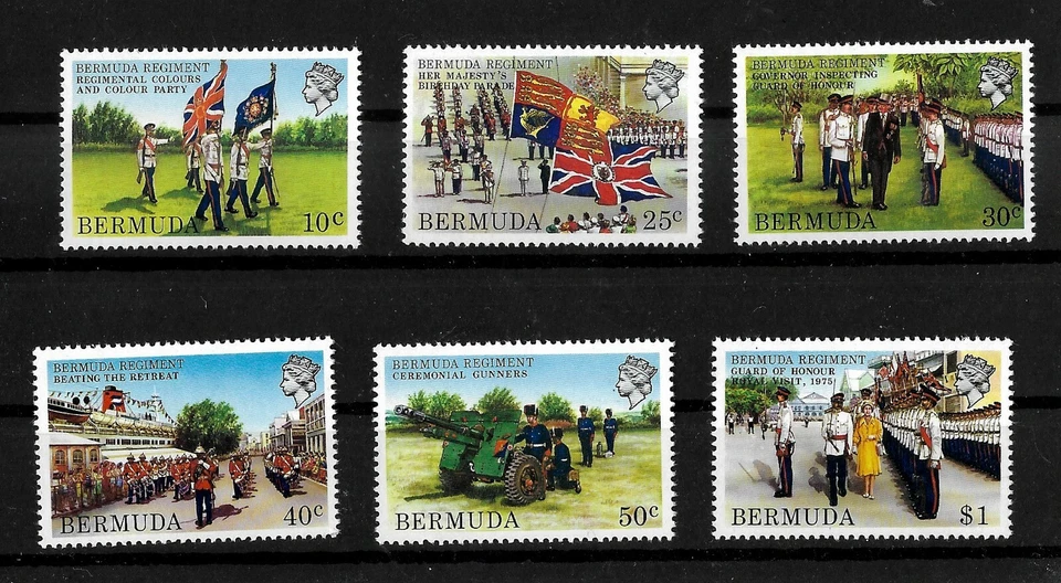 Bermudas, 1982 Bermudas Regimiento Juego Completo MNH (B148) Foto 1 de 1