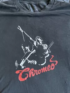 Very Rare!! Sunfaded CHROMEO Summer & Funk Tour tee Size XL VINTAGE Retro - Picture 1 of 4