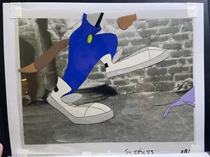 Animazione originale Cel Paula Abdul MC Skratch Kat Opposites Attract W 1988 RARO - Foto 1 di 2