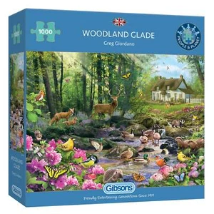 Woodland Glade 1000 Piece Jigsaw Puzzle | Sustainable Jigsaw Puzzle for Adults | - Picture 1 of 4
