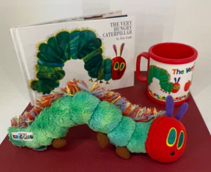 2007 ☆ The Very Hungry Caterpillar ☆ Story Book, 22cm Plush & Cup / Mug Lot - Picture 1 of 16