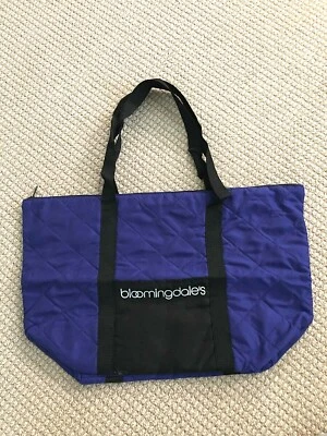 Bloomingdale's выстеганная фиолетовый красоты Ben спортивная сумка новый - Изображение 1 из 2