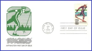 USA5 #2069 U/A ARTMASTER FDC Invierno Olímpicos Esquí Nórdico - Imagen 1 de 1