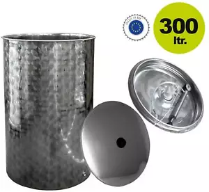 Immervolltank Weintank Lagertank, Edelstahl Tank 300 Liter - Bild 1 von 9