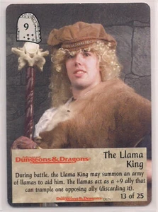 Spellfire 1997 Dungeons! Ultra Rare UR Chase 13/25 The Llama King LP - Picture 1 of 1