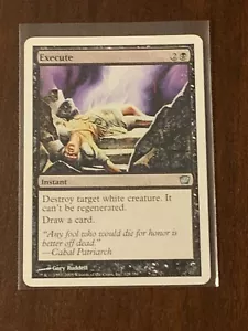 Magic the Gathering Ninth Edition Execute - Picture 1 of 2