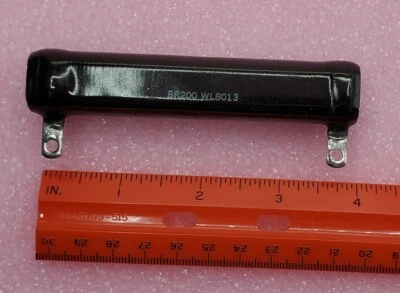 Lote de 2 Resistencias WARD LEONARD RWF60W200 NI - BR200WL, 200 Ohm 60W No Inductiva Foto 1 de 2