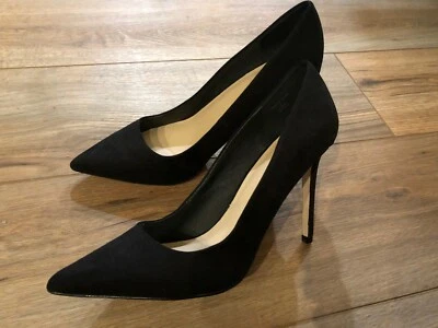 ASOS женщин черный высокий Stiletto каблуки поскользнуться на насос размер: 6 - Изображение 1 из 4