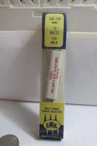 Neu IRC Multi-Range Leistungswiderstände 500-15K OHMS 10 Watt MR-4 kostenloser Versand - Bild 1 von 3