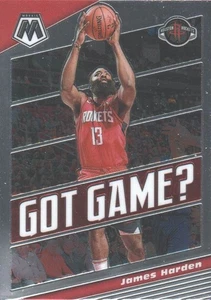 2019-20 Panini Mosaic Got Game? Insert #23 James Harden Houston Rockets - Picture 1 of 2