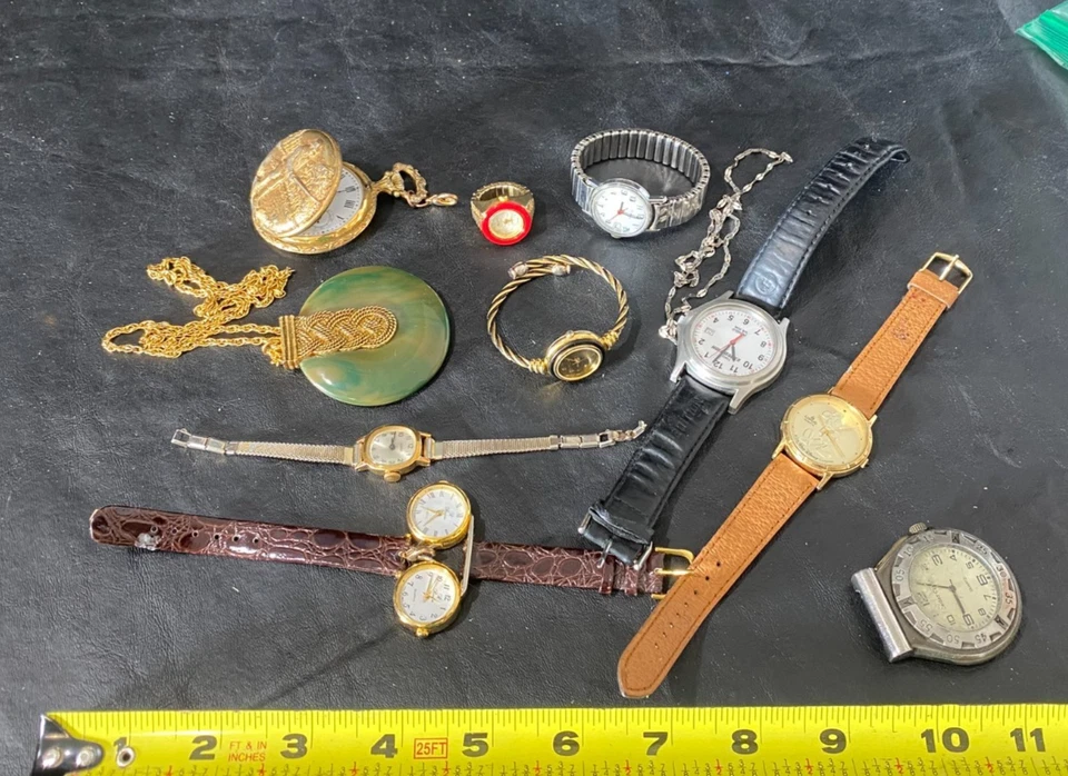 Lorus Mickey Mouse Timex Expedition refurb vintage watch lot some w/ nice - Image 1 of 4