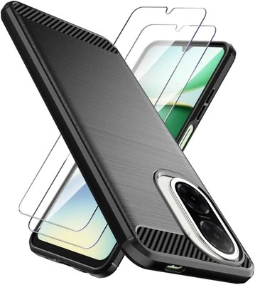 PIXFAB ARMOUR Case For Xiaomi Redmi A5 Silicone Shockproof Gel Phone Cover+Screen Guard