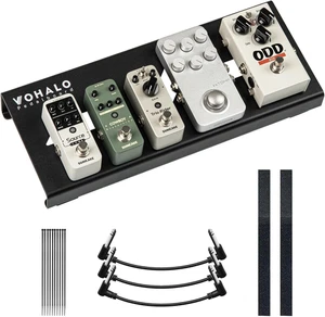 Mini Pedaliera per Chitarra Valigetta in Alluminio Pedalboard per Effetti per Ch - Foto 1 di 12
