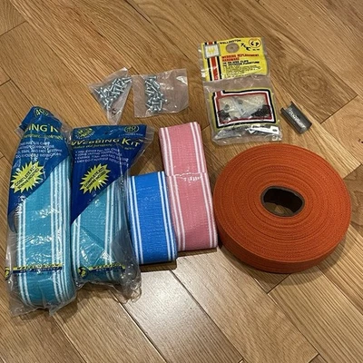 Correas de repuesto para silla de césped Wellington de colección colores surtidos herrajes y tornillos Foto 1 de 4