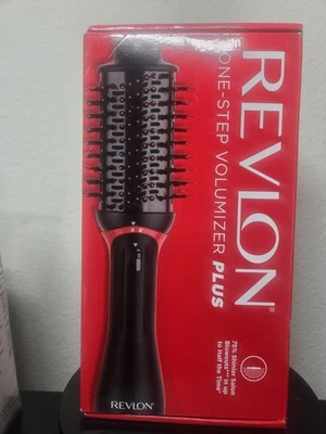 Revlon One-Step Plus Hair Dryer and Volumizer - Black/Red - Image 1 of 4
