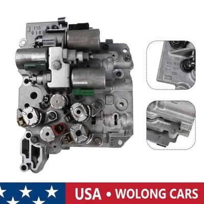 Cuerpo de válvula de transmisión con solenoide para Nissan Altima Máxima Quest AW55-51SN Foto 1 de 4