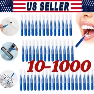 10-1000 Shower Head Cleaning Brush Set - Anti-Clogging Small Pore Gap Brushes - Picture 1 of 14