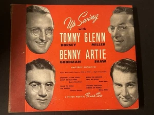 Up Swing 78rpm Smart Set Victor Records Featuring Tommy Dorsey Vintage Album - Imagen 1 de 8