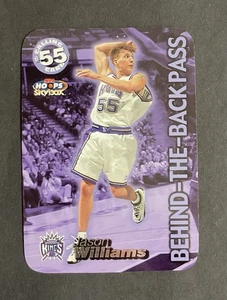 99-00 Jason Williams Skybox Hoops Visitenkarte #55 "Behind The Back Pass" - Bild 1 von 1