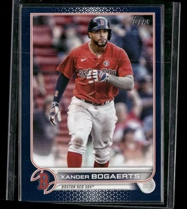 2022 Topps #8 Xander Bogaerts Royal Blue Boston Red Sox - Bild 1 von 2