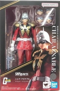 NEW Bandai S.H.Figuarts Char Aznable Mobile Suit Gundam 155mm Action Figure - Picture 1 of 20