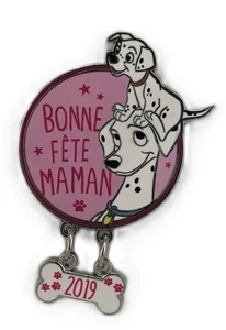 Disney Pin Perdita 101 Dalmatiner Muttertag DRLP Paris Bonne Fete Maman 2019 - Bild 1 von 1