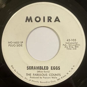 The Fabulous Counts – Scrambled Eggs – Moira Records - 45-105 – 1969 45 RPM 7" - Picture 1 of 4