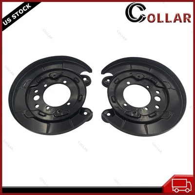 New Rear RH & LH Brake Backing Plates Pair For Nissan Xterra Frontier 2005-2020 - Image 1 of 4