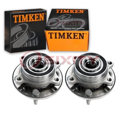 Conjunto de buje de cojinete de rueda trasera Timken de 2 piezas para Lincoln MKX xt 2011-2015 Foto 1 de 4