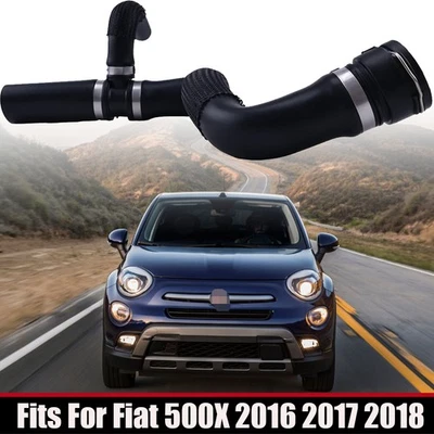 New Upper Radiator Coolant Hose For 2015-2021 Jeep Renegade Fiat 500X 2016-2018 - Image 1 of 4