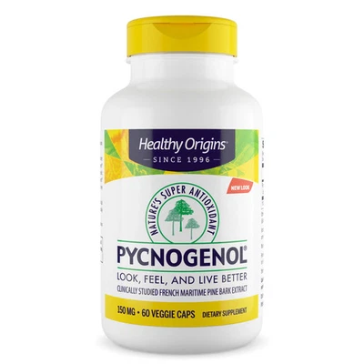 Healthy Origins - Pycnogenol 150 mg 60 cápsulas vegetales Foto 1 de 3