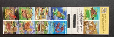 NUEVA ZELANDA 2000 Kiwiana II Folleto vfu (A354) Foto 1 de 2