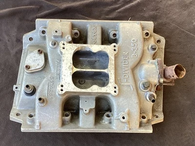 Buick 350 S-Divider Poston Aluminio Colector de admisión Skylark GS LE Drag Coche de carreras Foto 1 de 2