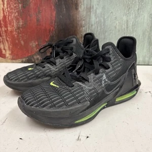 NIKE LeBRON WITNESS VI CZ4052-004 Black Anthracite Volt BASKETBALL SHOES  size 7 - Picture 1 of 20