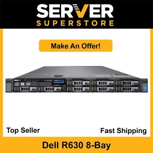 Dell PowerEdge R630 Server 2x E5-2690 V4 = 28 Cores H730 32GB 2x NEW 240GB SSD - Picture 1 of 7