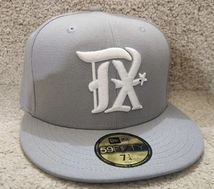 7 1/4 -- New Era 59FIFTY Texas Rangers City Connect grau eng anliegende Mütze Kappe MLB neu mit Etikett - Bild 1 von 4
