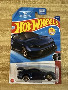 2025 Hot Wheels Ford  Mustang GTO Blue - Picture 1 of 2