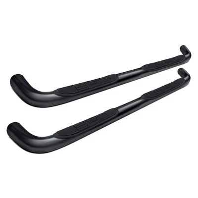 For Chevy Silverado 2500 99-14 Lund 3" Cab Length Black Round Bent Tube Steps Foto 1 de 3