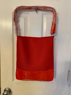 Kenzo Paris Women's New Designer Luxury Red Strap Crossbody Tote Carry Bag New - Image 1 of 4