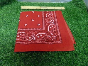Kids red BANDANA 002 - Picture 1 of 2