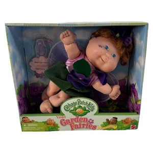 VTG 1998 Cabbage Patch Kids Garden Fairies Violet Flower Scented Doll Mattel Toy - Picture 1 of 9
