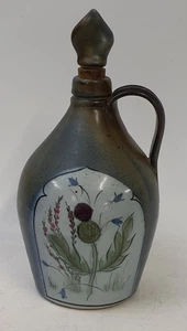 Vintage Buchan Steinzeug Krug Portobello Scotland Floral Pottery Höhe 25 cm - Bild 1 von 12