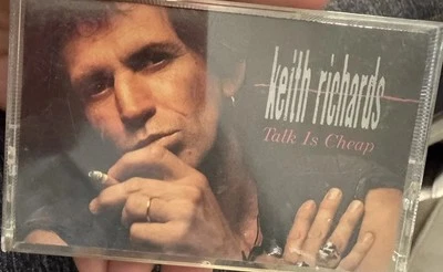 Talk Is Cheap by Keith Richards (Cassette, 1988 Mindless Record) Foto 1 de 2