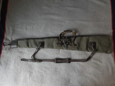 Estuche para pistola Filson resistente sarga sin alcance | Era Garra | 48 | Verde nutria | Hecho en EE. UU. Foto 1 de 4