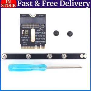 NGFF A+E-Key Male To NVME M-key Female Extension PCI-E 4.0 Adapter - Zdjęcie 1 z 11
