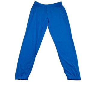 Lululemon Women's Pants Teal Blue Joggers Casual Comfort Zip Ankle Size M - Picture 1 of 12