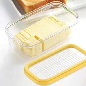 Butter and Cheese Cutting Preservation Box Seal Rectangular Storage Baking Tool - Picture 1 of 8