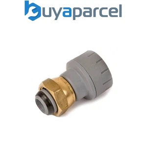 Polypipe PolyPlumb PB715 15 mm x 1/2" gerader Wasserhahnverbinder Messing Verbindungsmutter