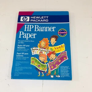 HP Banner Paper, Makes Up To Fifteen 5’ Banners, For 680C/690C Printers - Photo 1/2